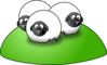 Simple Cartoon Sheep Clip Art